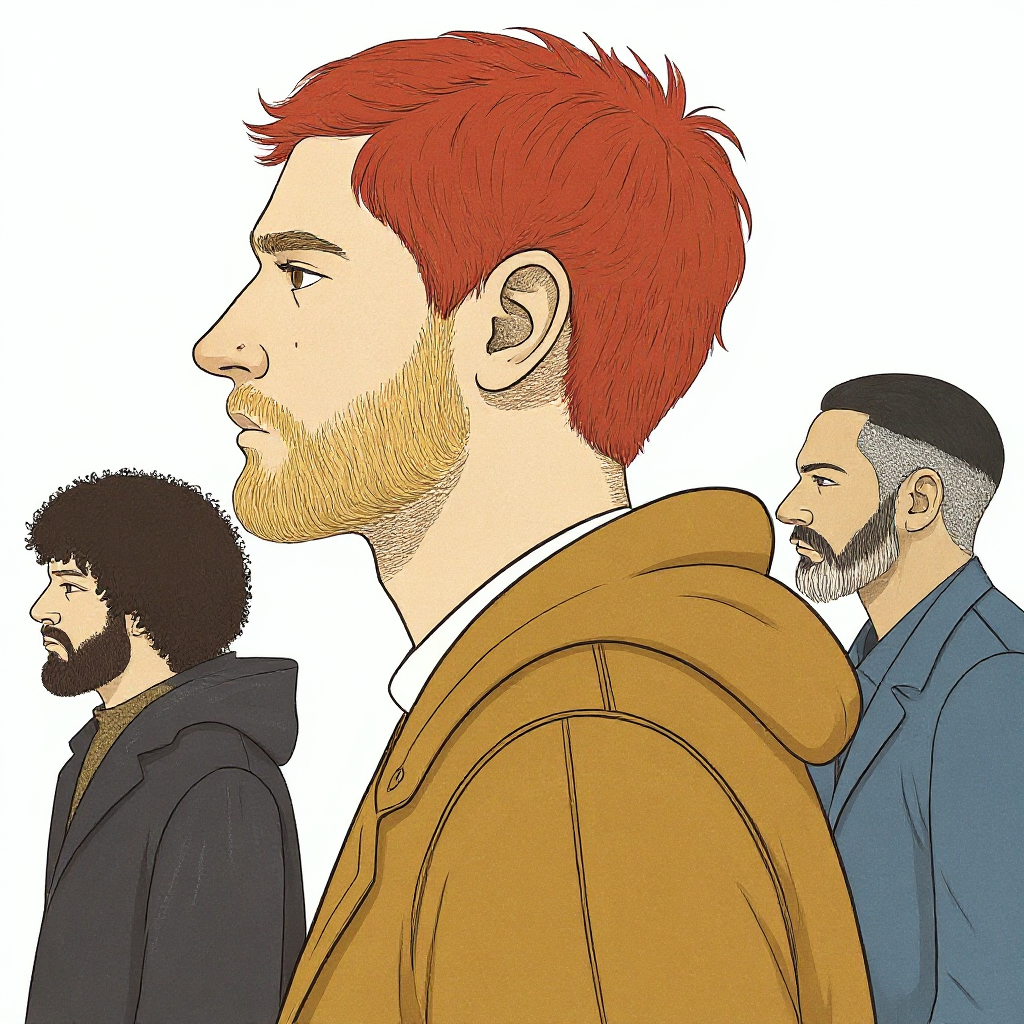 Change His Hair To Red