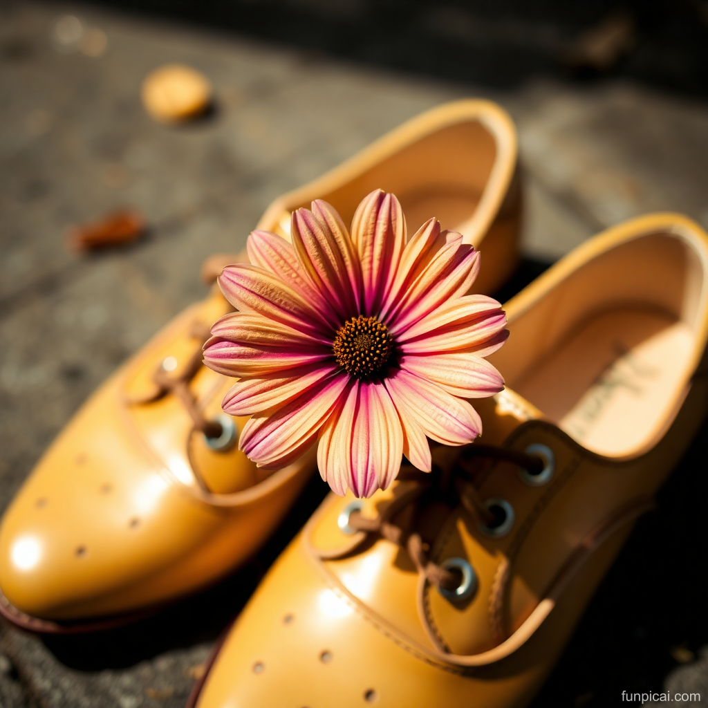 A Flower In Shoes