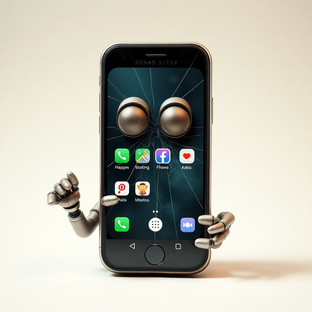 A Smartphone That'S So Addicted