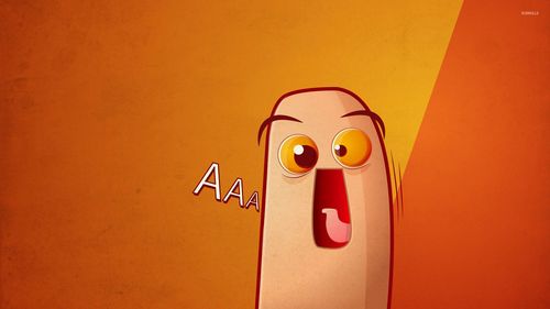 finger funny wallpaper