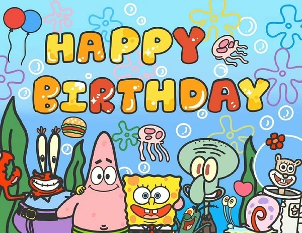 Patrik Star Happy Birthday